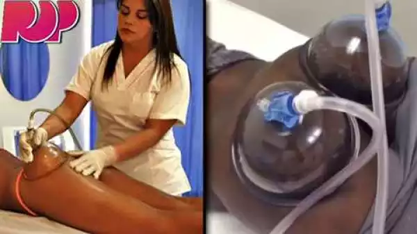 Now Trending : See ‘Suction Cup Machine’ Women Use to Make Their Butt Bigger 